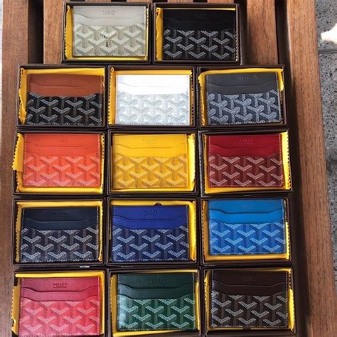 porta cartao goyard preco|Card Holder Goyard .